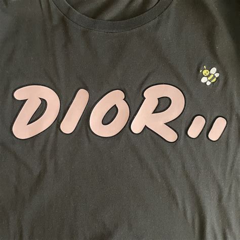 dior bee shirt kaws|KAWS Dior shirts.